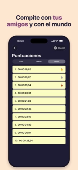 La clasificación del nivel difícil